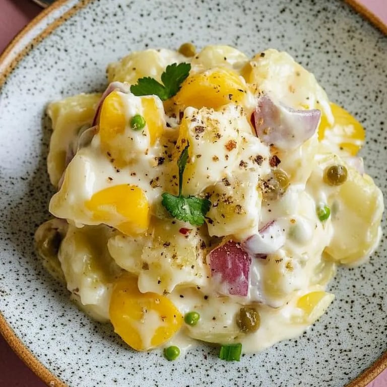 Kartoffelsalat mit Mayonnaise