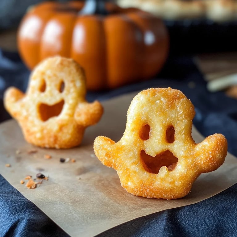 Apéritifs de Nuggets en Forme de Fantômes d'Halloween : Une Recette Incroyable Ultime