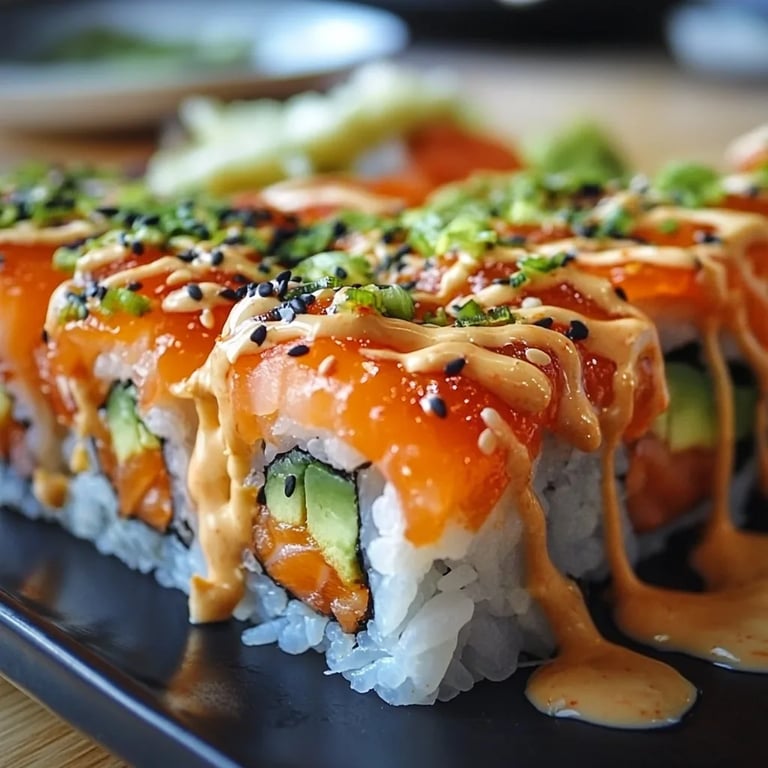 Viral Spicy Salmon Sushi Bake