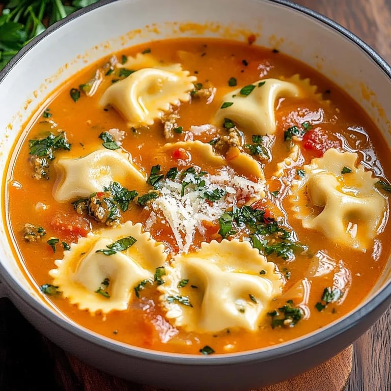 Easy One Pot Ravioli Soup: An Amazing Ultimate Recipe