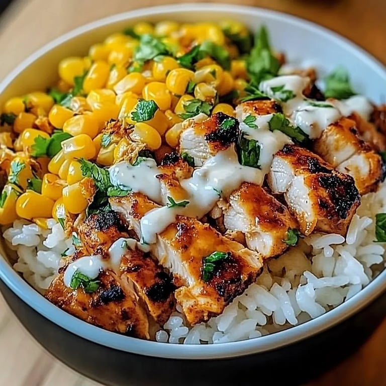 Loaded Street Corn Chicken Rice Bowl: An Amazing Ultimate Recipe