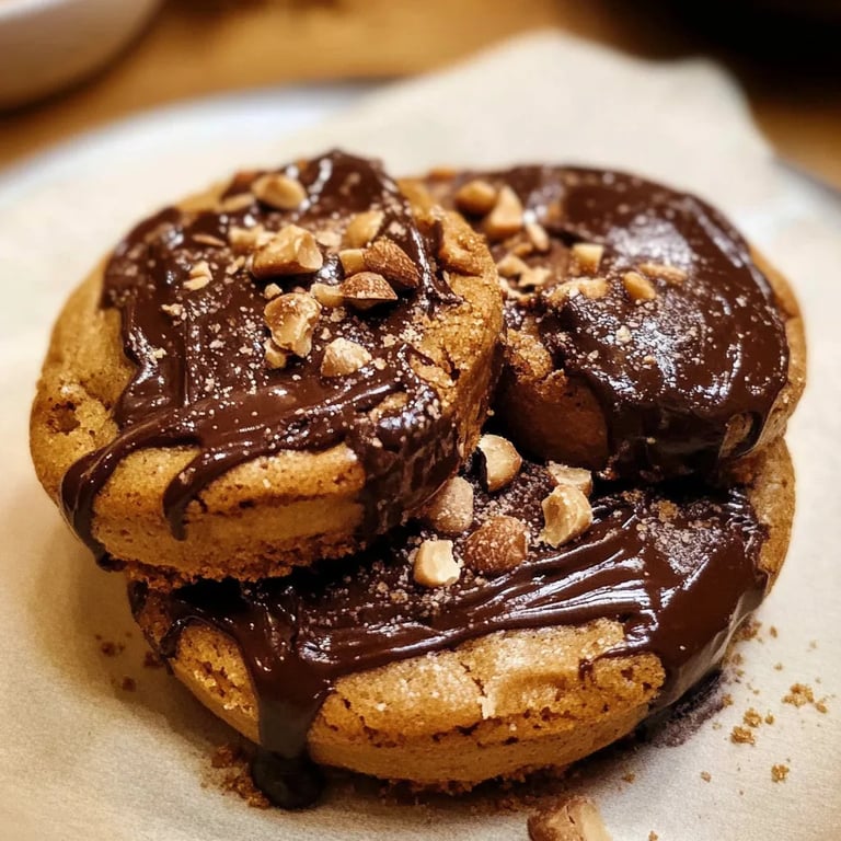 Zähe Kürbis-Schokoladenkekse