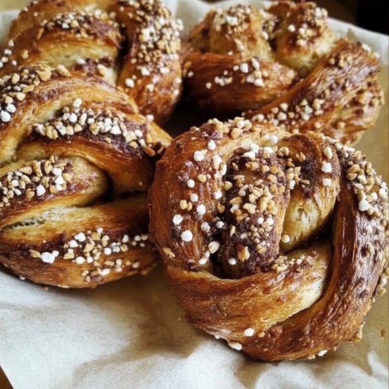 Schwedisches Zimtbrötchen