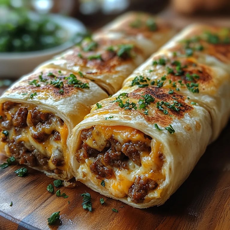 Roulés Petit-Déjeuner à la Saucisse, Œuf et Fromage : Une Recette Incroyable Ultime