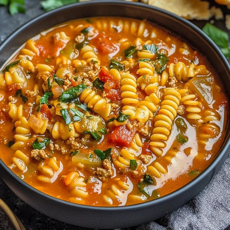 Vegan Lasagna Soup
