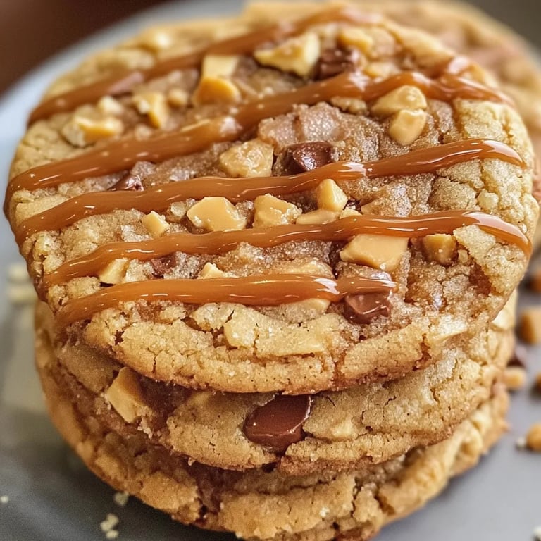 Salted Caramel Toffee Cookies: An Amazing Ultimate Recipe