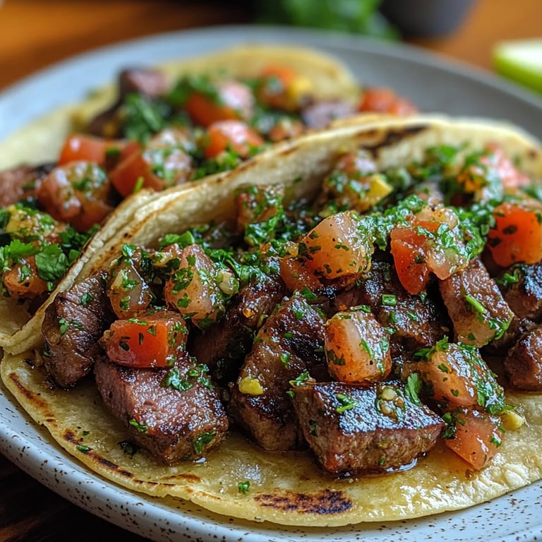 Tacos de Bistec a la Parrilla con Salsa de Aguacate: Una Increíble Receta Última