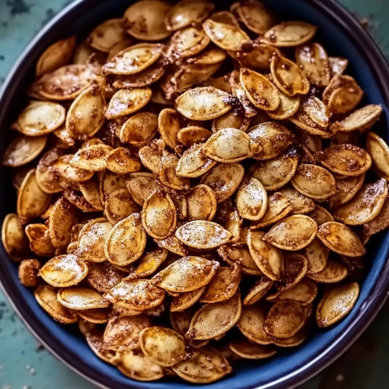 Cinnamon Sugar Pumpkin Seeds