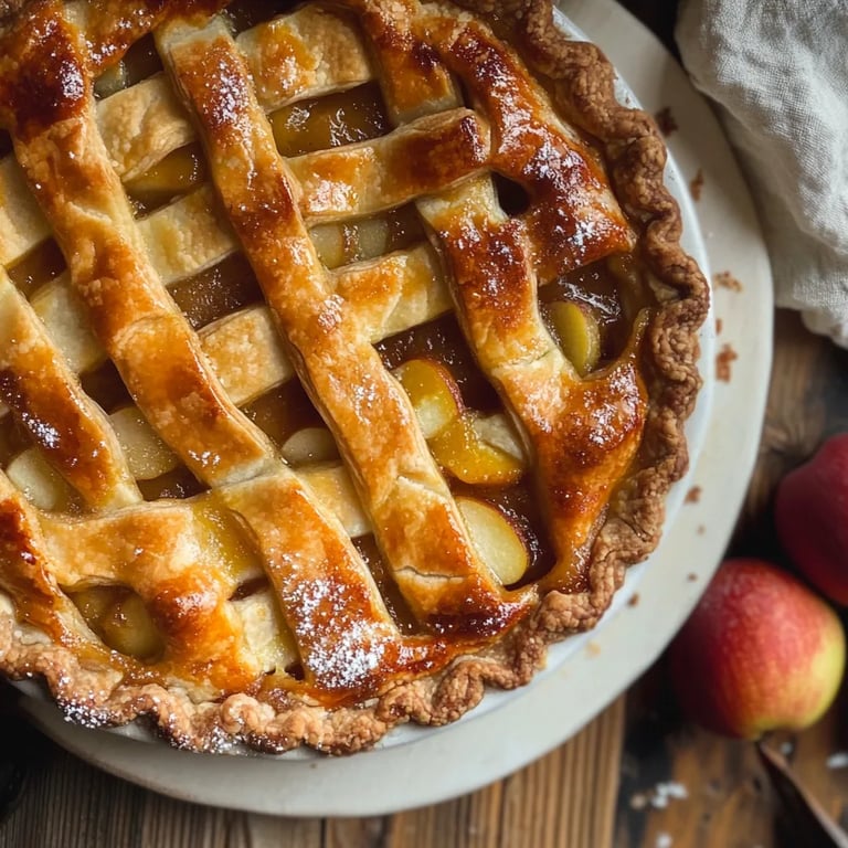 Apple and Cinnamon Pie