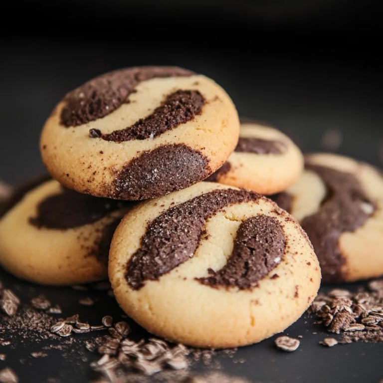 Galletas Espiral de Tres Sabores: Una Increíble Receta Última