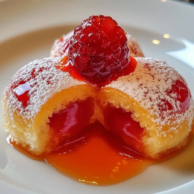 Marmeladen Küsschen Vom Blech