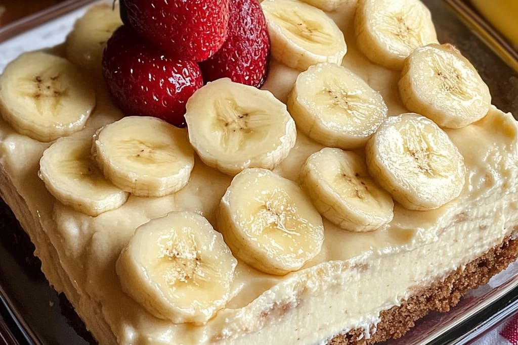 Delicious Banana Cake Dessert: An Incredible 7-Layer Moist Treat