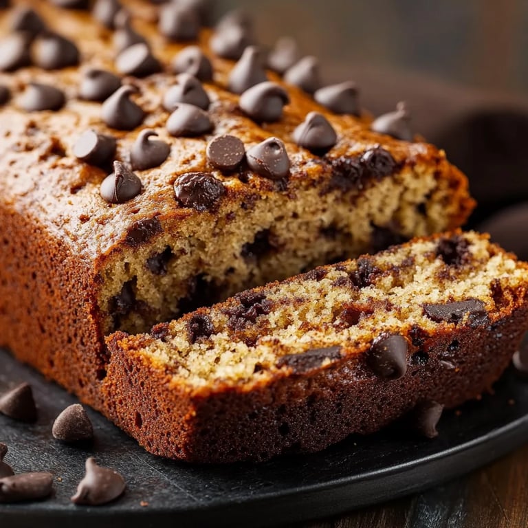 Ultimate Chocolate Chip Banana Bread