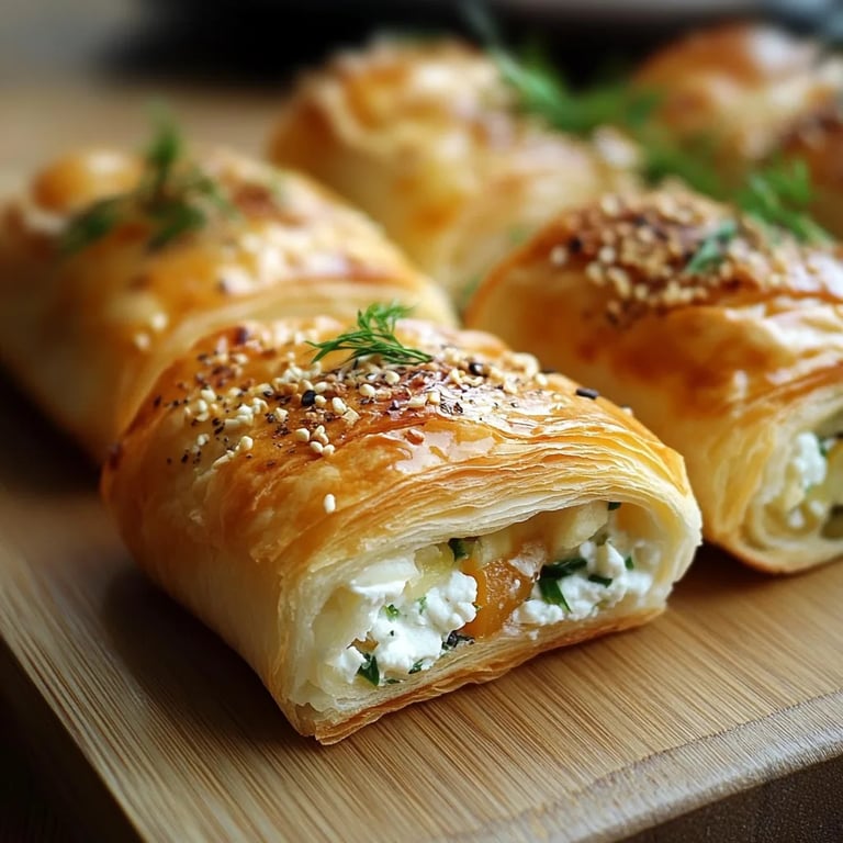 Knusprige Feta-Rollchen: Ein Unglaubliches Ultimatives Rezept mit 5 Zutaten