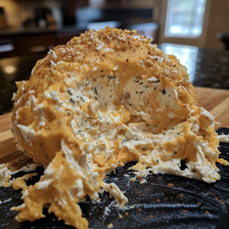 Pumpkin Cheese Ball Magic