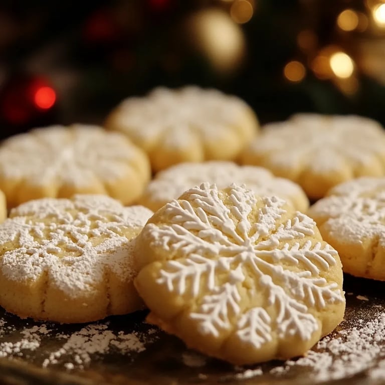 Schneeflöckchen - feine Plätzchen