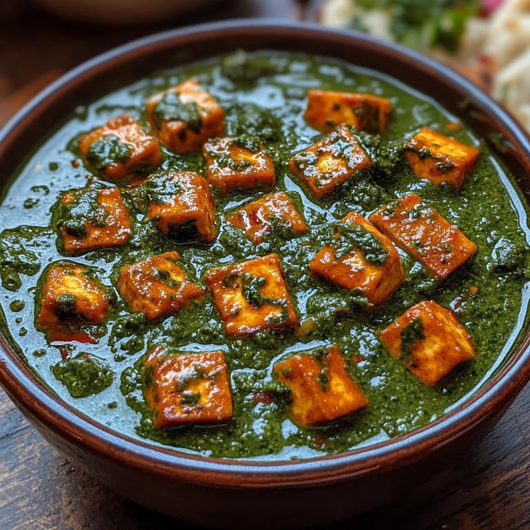 Palak Tofu: Una Increíble Receta Última para Sorprenderte
