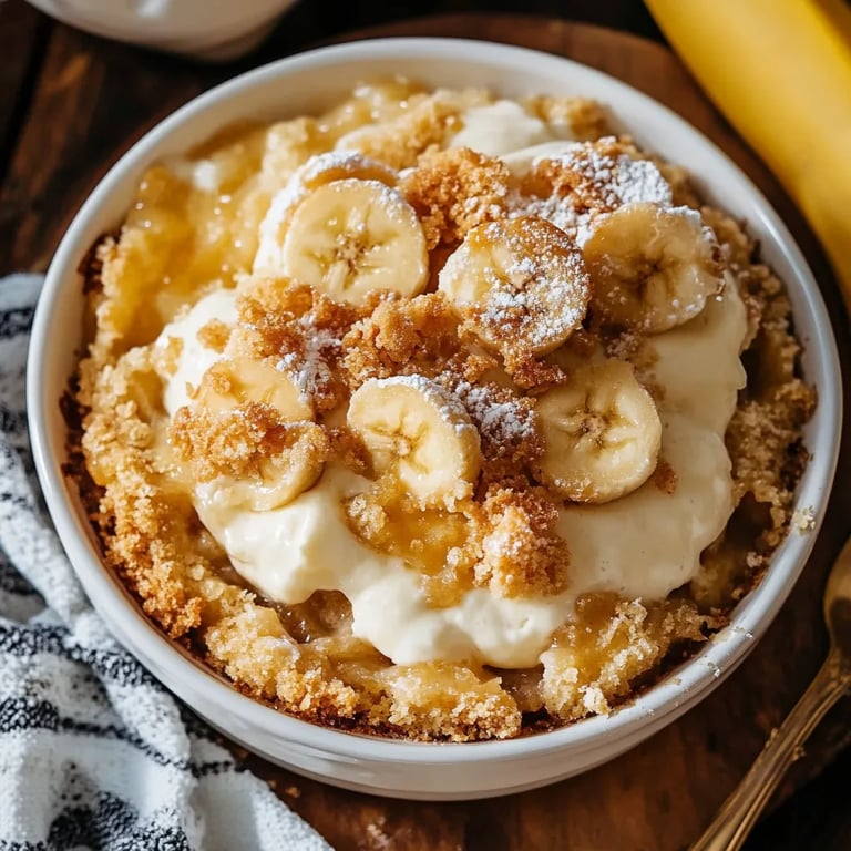 Banana Pudding Cobbler – Southern Style Dessert Bliss