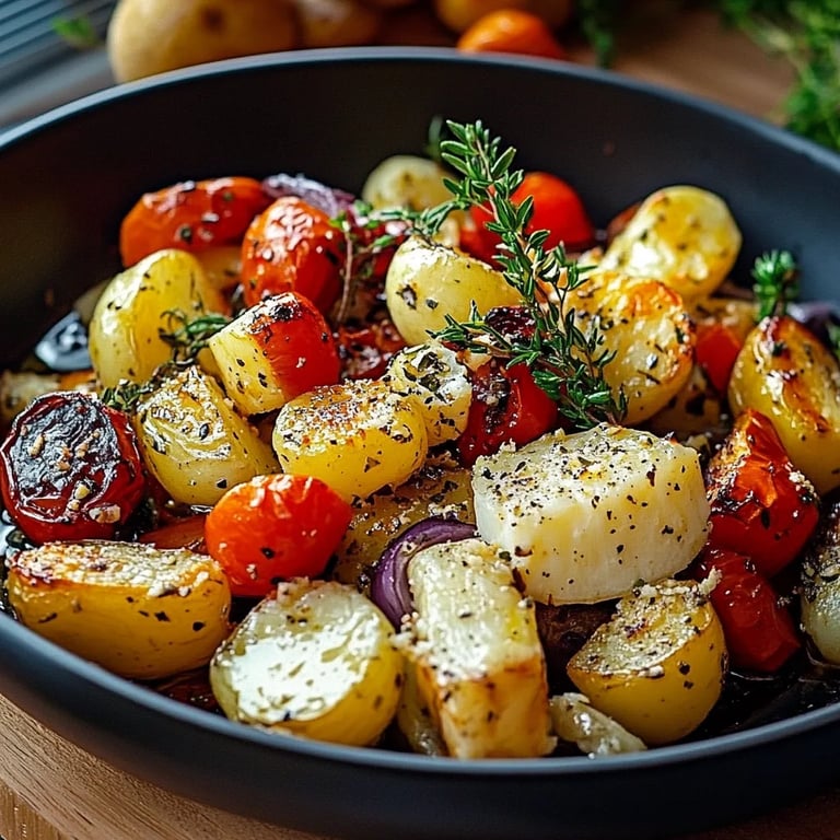 Feta Kartoffeln Ofengemüse