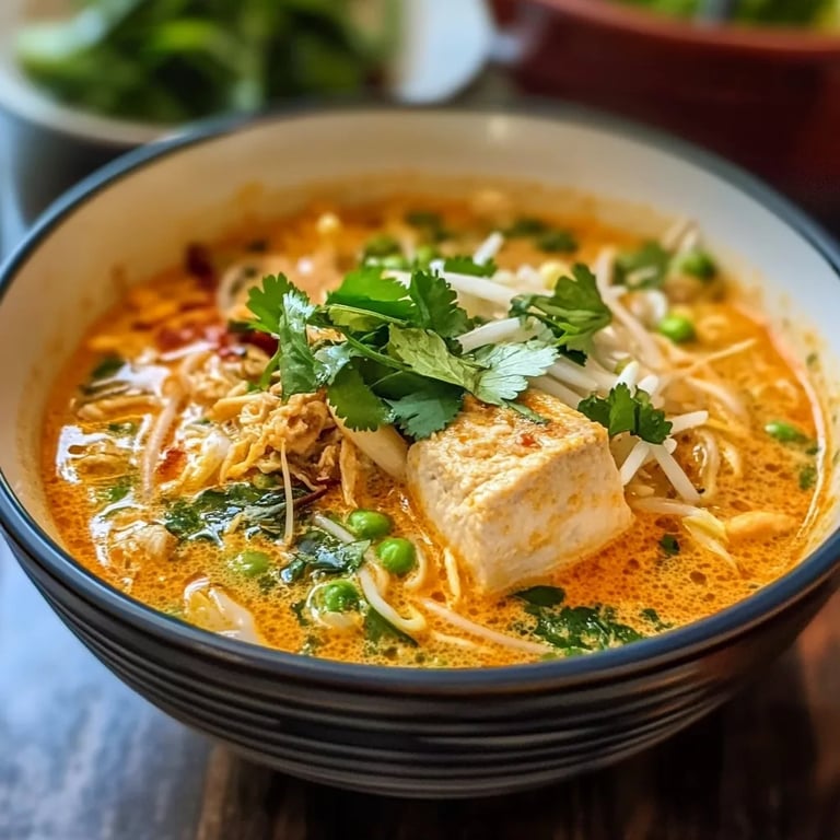 Thai Red Curry Noodle Soup