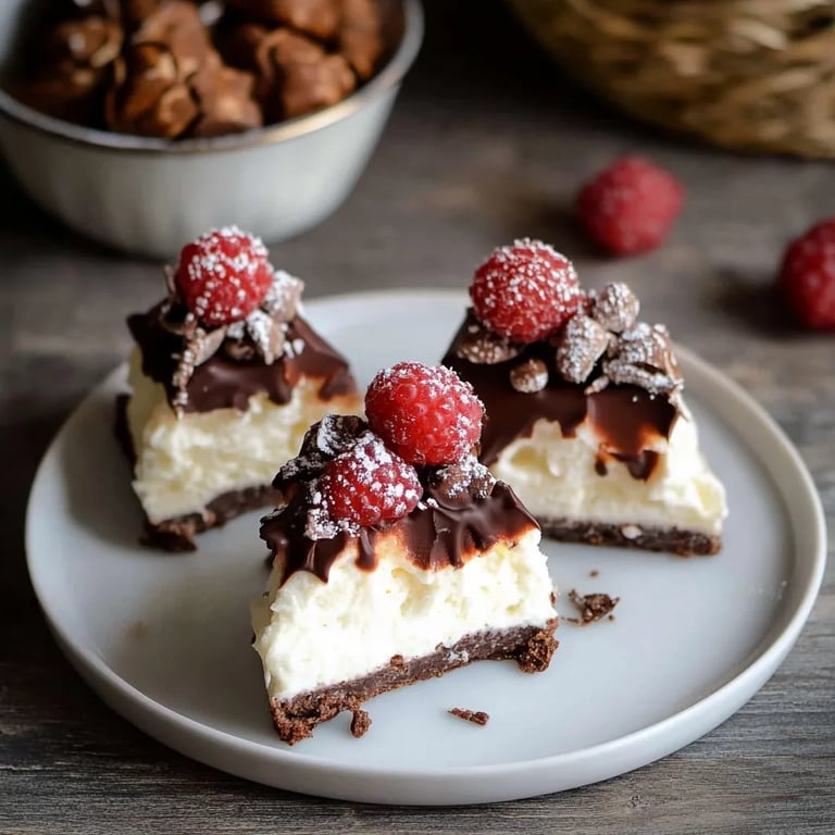 Kokosecken mit Marzipan und Schokoladenglasur