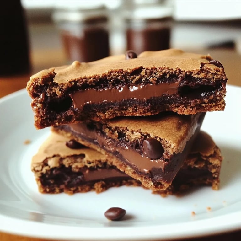 Nutella-gefüllte Schokoladenkekse