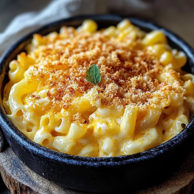 Ultimate Cheesy Baked Mac and Cheese Delight