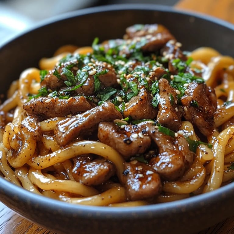 Beef Black Pepper Udon: The Ultimate Amazing Recipe