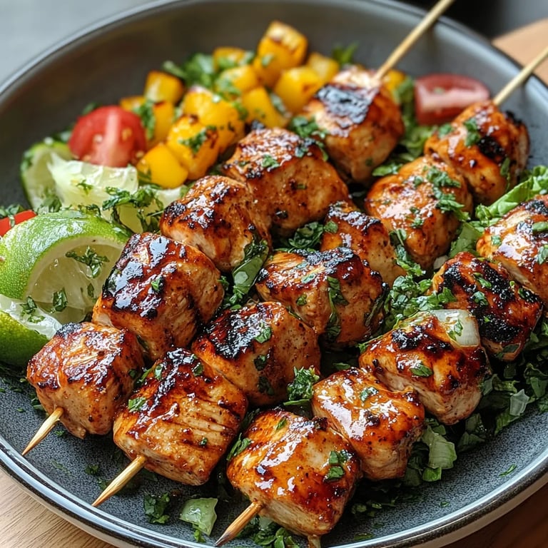 BBQ Chicken Skewer Salad: An Incredible Ultimate Recipe for Grilling Enthusiasts