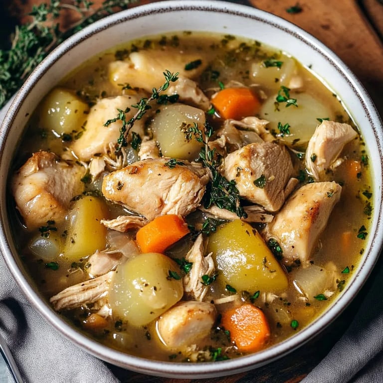 Slow Cooker Chicken Stew