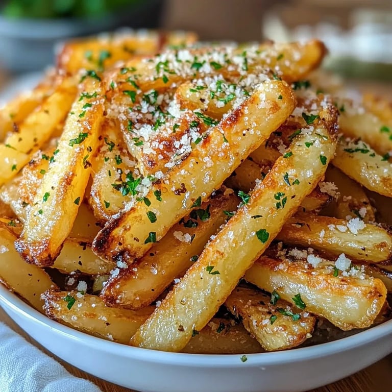 Crispy Air Fryer Garlic Parmesan Fries: An Incredible Ultimate Recipe