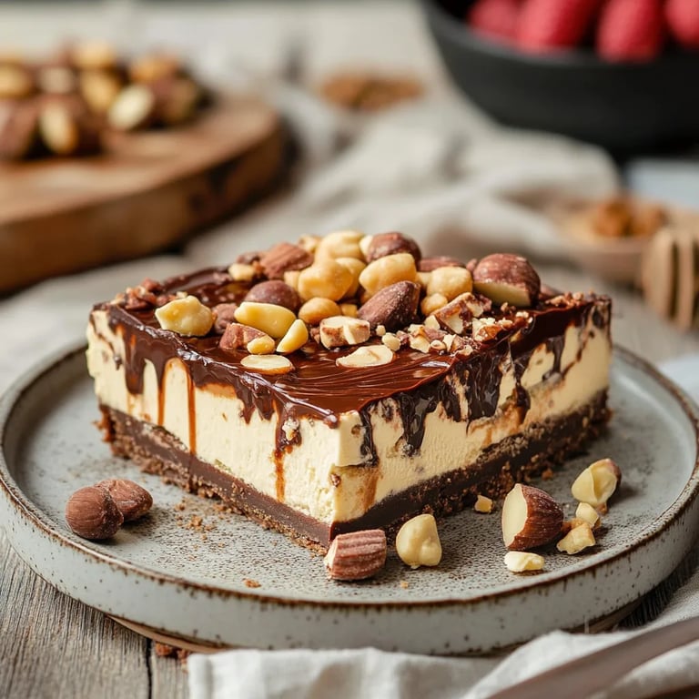 Snickers-Käsekuchen