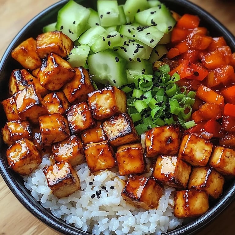 <p>Spicy Tofu Rice Bowl: An Incredible Essential Recipe for 4</p>