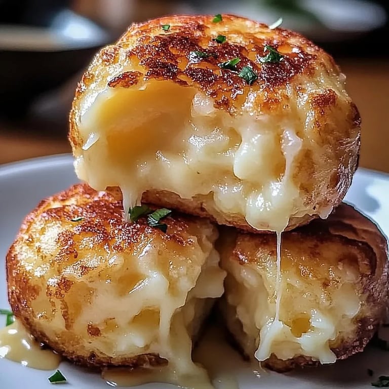 Mashed Potato Cheese Puffs