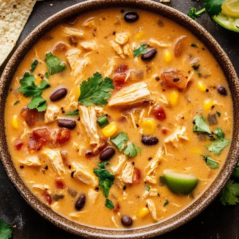 Easy Chicken Taco Soup