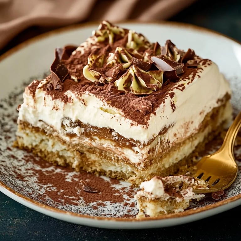 Dubai Chocolate Tiramisu