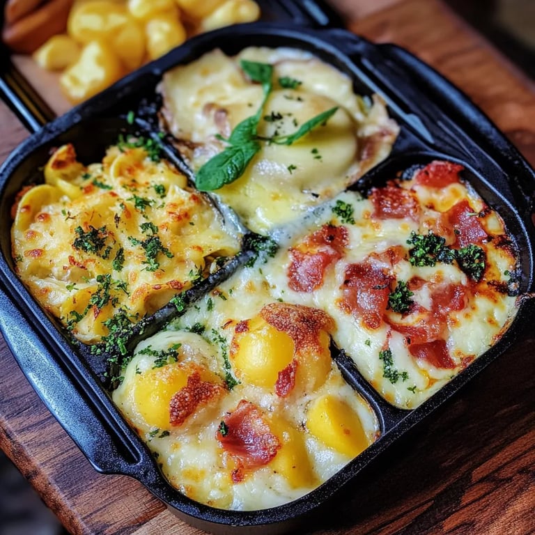 Raclette créative et délicieuse