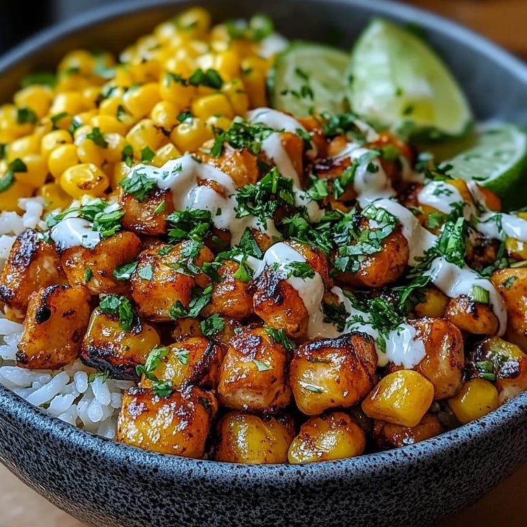 Street Corn Chicken Rice Bowl: A Wonderful Ultimate Recipe You'll Love