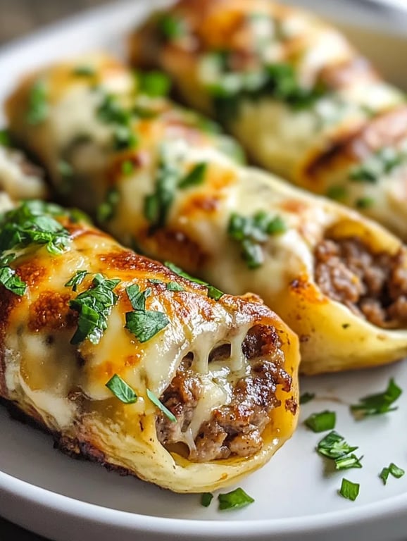 Keto Philly Cheesesteak Rolls