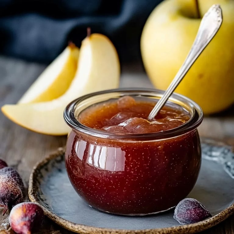 Feigenmarmelade mit Apfel und Zimt