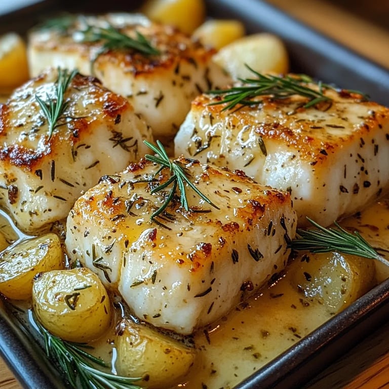 Bacalhau com Batatas ao Molho Cremoso de Alecrim: Uma Receita Incrível e Definitiva
