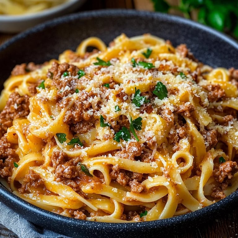 Weiße Bolognese