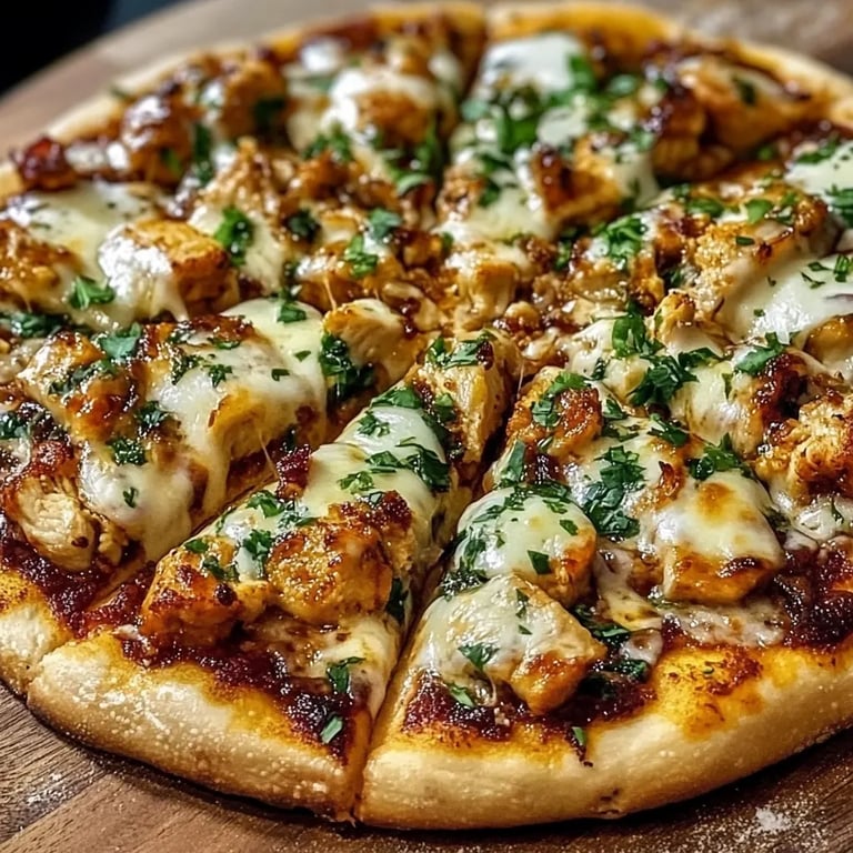 Spicy Garlic Chicken Pizza: Ein Unglaubliches Ultimatives Rezept