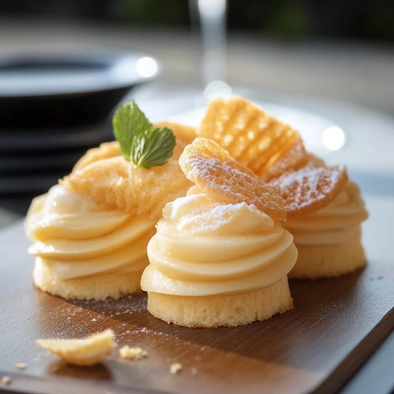 Zartes Butter Spritzgebäck mit Puderzucker