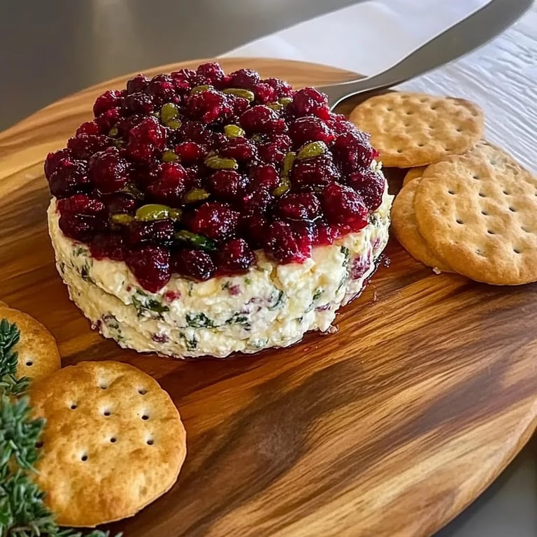 Cranberry Brie Käse Appetizer