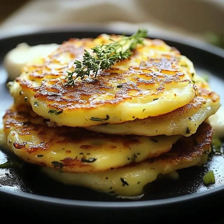 Brokkoli-Käse-Puffer