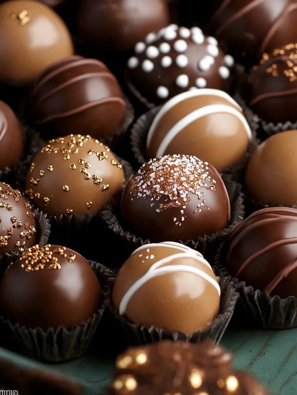 Spekulatius Kugeln - Pralinen für Weihnachten