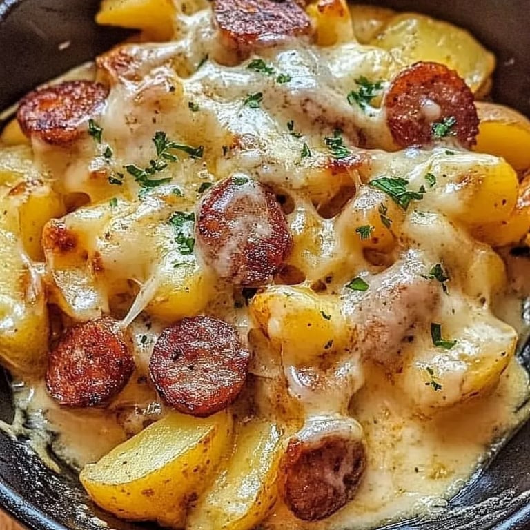 Cheesy Ranch Potatoes and Smoked Sausage: An Amazing Ultimate Recipe