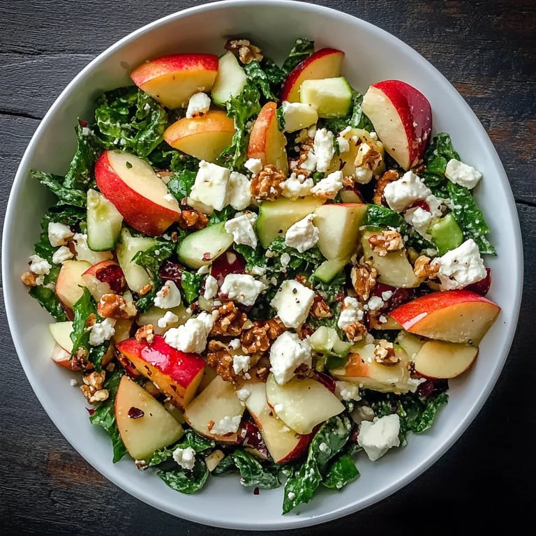 Autumn Harvest Honeycrisp Apple & Feta Salad