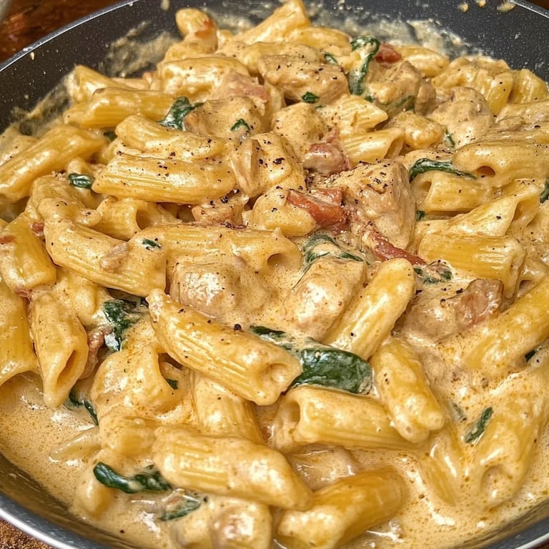 Pasta med ost- och baconsås: Ett fantastiskt ultimat recept